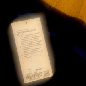 Pace breaker 9 inch small, nwt, liner less